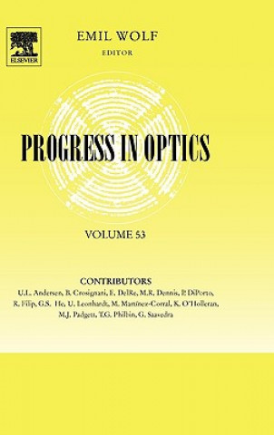 Książka Progress in Optics Emil Wolf