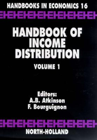 Könyv Handbook of Income Distribution Anthony B. Atkinson