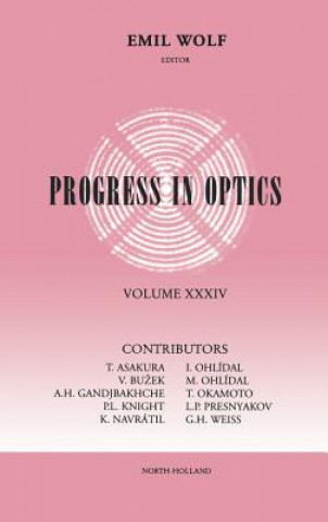 Książka Progress in Optics Emil Wolf