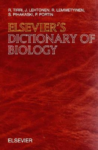 Kniha Elsevier's Dictionary of Biology Rauno Tirri