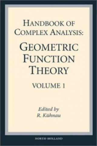 Carte Handbook of Complex Analysis Reiner Kuhnau