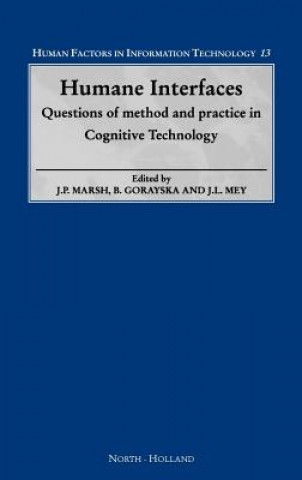Knjiga Humane Interfaces J. P. Marsh