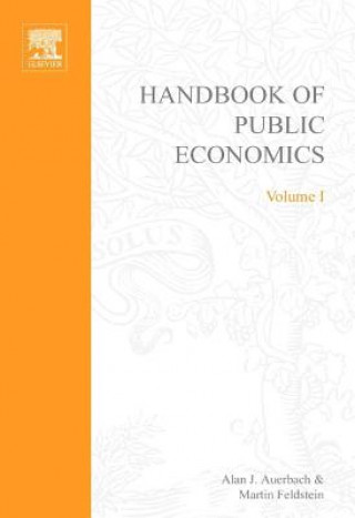 Kniha Handbook of Public Economics Auerbach