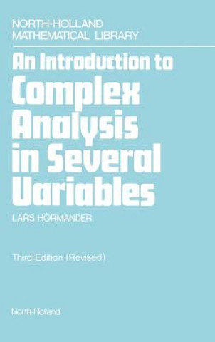 Kniha Introduction to Complex Analysis in Several Variables Lars Hormander