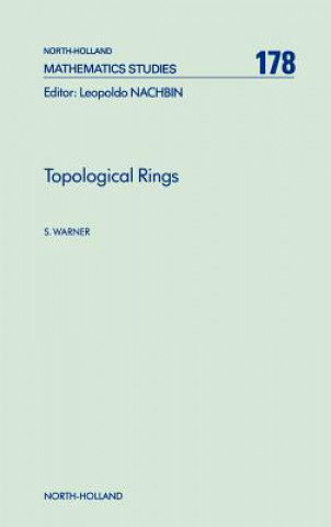 Kniha Topological Rings Seth Warner