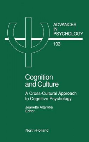 Książka Cognition and Culture J. Altarriba