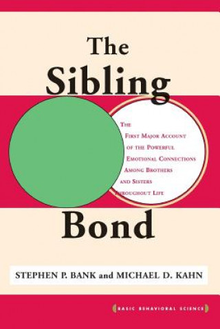 Kniha Sibling Bond Stephen Bank