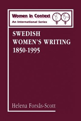 Livre Swedish Women's Writing, 1850-1995 Helena Forsas-Scott