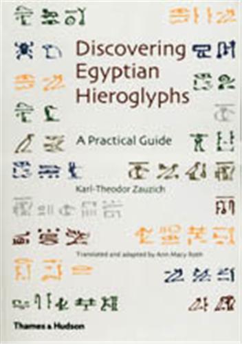Carte Discovering Egyptian Heiroglyphs: A P Karl-Theodor Zauzich
