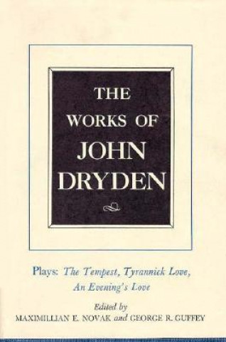 Livre Works of John Dryden, Volume X John Dryden