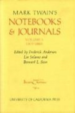 Knjiga Mark Twain's Notebooks and Journals, Volume II Mark Twain