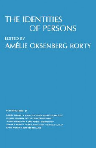 Libro Identities of Persons Amelie Oksenberg Rorty