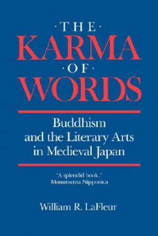 Kniha Karma of Words William R. LaFleur