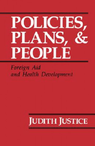 Book Policies, Plans, and People Judith Justice