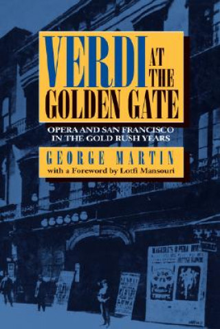 Kniha Verdi at the Golden Gate George Martin