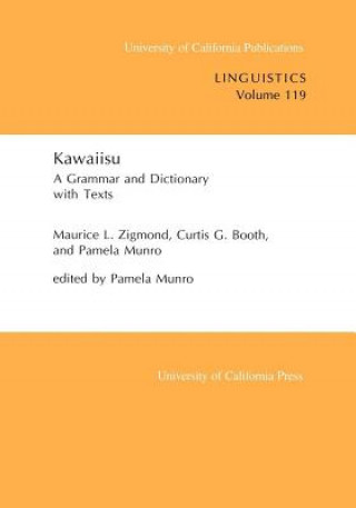 Könyv Kawaiisu Maurice L. Zigmond