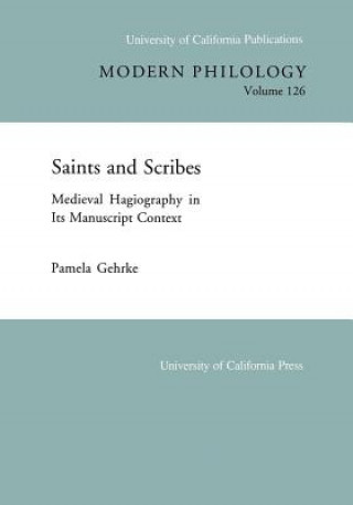 Book Saints and Scribes Pamela Gehrke