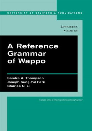 Buch Reference Grammar of Wappo Sandra A. Thompson