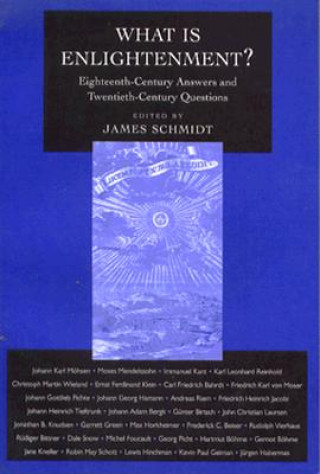 Könyv What Is Enlightenment? James Schmidt