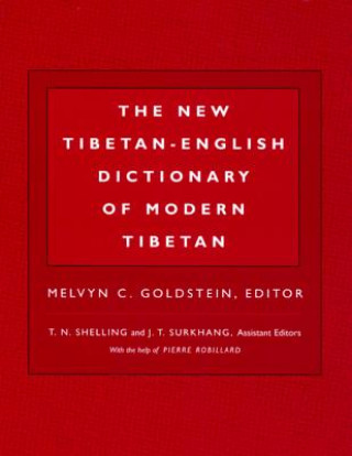 Carte New Tibetan-English Dictionary of Modern Tibetan Melvyn C. Goldstein