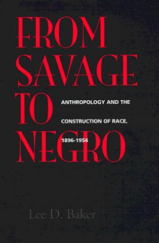 Kniha From Savage to Negro Lee D. Baker