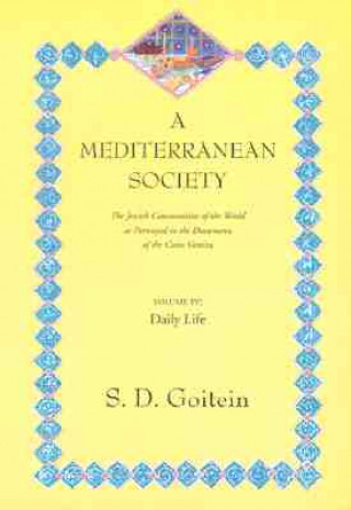 Carte Mediterranean Society, Volume IV S. D. Goitein