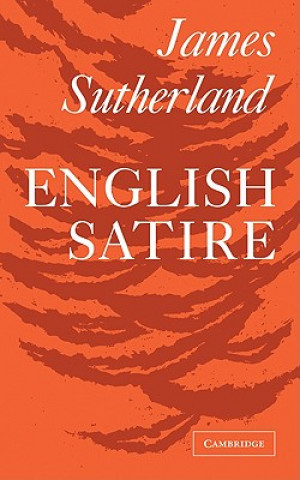 Carte English Satire James R. Sutherland