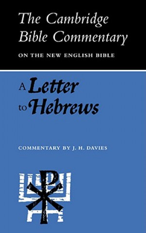 Buch Letter to Hebrews J. H. Davies