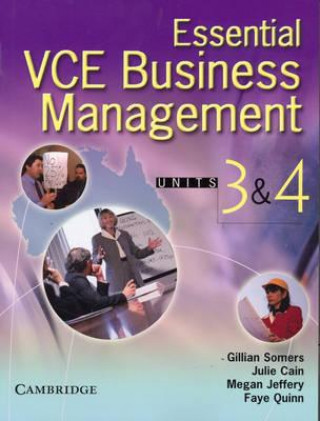 Książka Essential VCE Business Management Units 3 and 4 Book with CD-ROM Gillian Somers