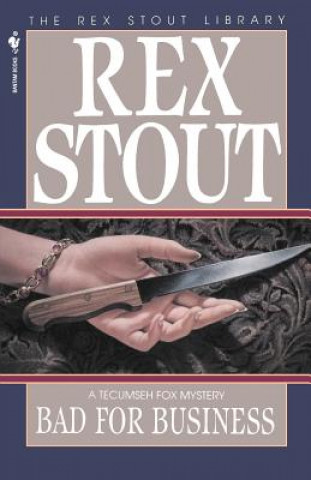 Kniha Bad for Business Rex Stout