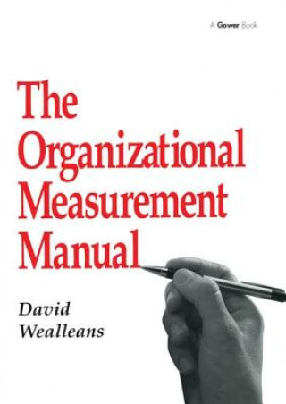 Książka Organizational Measurement Manual David Wealleans