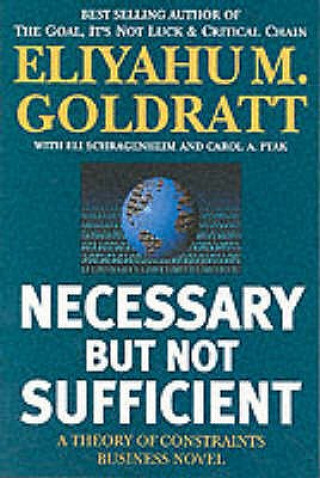 Kniha Necessary But Not Sufficient Eliyahu M. Goldratt