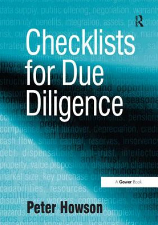 Kniha Checklists for Due Diligence Peter Howson