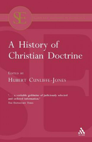 Carte History of Christian Doctrine Hubert Cunliffe-Jones