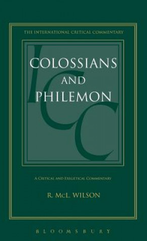 Carte Colossians and Philemon (ICC) Robin McL. Wilson