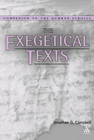 Książka Exegetical Texts Jonathan G. Campbell