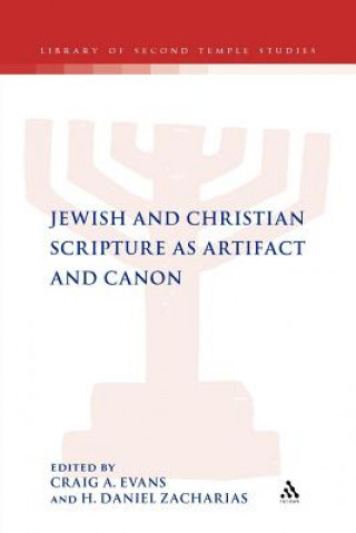 Könyv Jewish and Christian Scripture as Artifact and Canon H. Daniel Zacharias