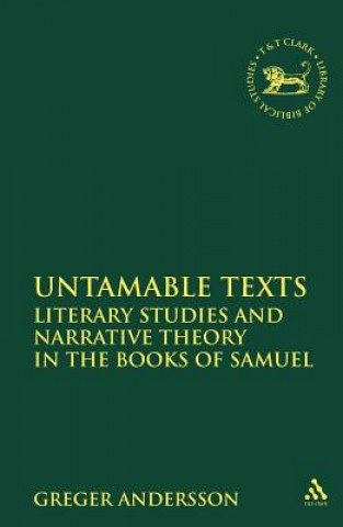 Knjiga Untamable Texts Greger Andersson