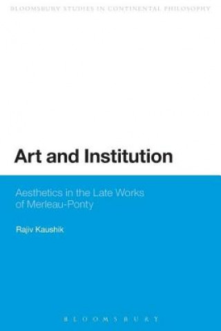 Kniha Art and Institution Rajiv Kaushik
