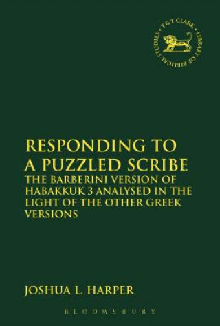 Kniha Responding to a Puzzled Scribe Joshua L. Harper