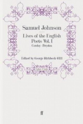 Kniha Lives of the English Poets Vol. I Samuel Johnson