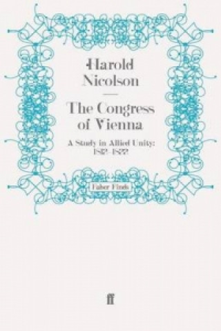 Kniha Congress of Vienna Harold Nicolson