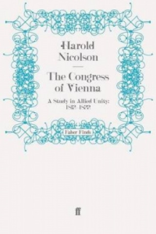 Buch Congress of Vienna Harold Nicolson