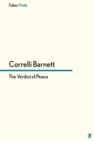 Kniha Verdict of Peace Correlli Barnett
