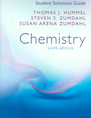 Kniha Chemistry Study/Sol Guide 6e ZUMDAHL