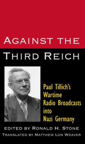 Kniha Against the Third Reich Paul Tillich
