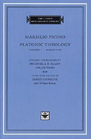 Kniha Platonic Theology Marsilio Ficino