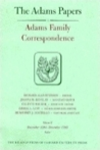 Livre Adams Family Correspondence Adams Family