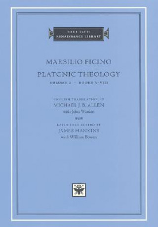 Book Platonic Theology Marsilio Ficino