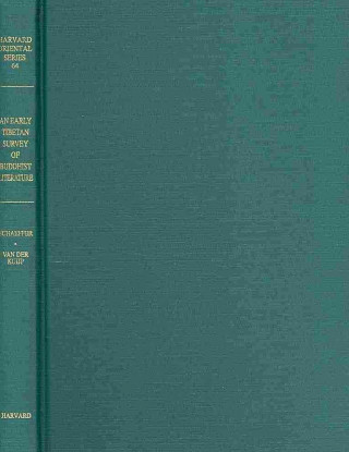 Könyv Early Tibetan Survey of Buddhist Literature Kurtis R Schaeffer